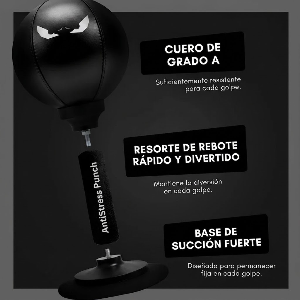 AntiStress Punch™ – Pera de Boxeo Rápida